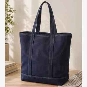 Durable Canvas Carryall <b>Bag</b> With Zipper Closure For Women <b>Work</b> Office Shopping Travel Storage And Everyday Essentials - Product Image 1