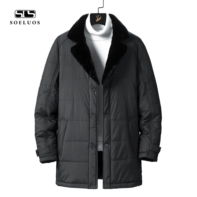 2021 Plain Custom Design Nylon Fabric Padded Mens Jackets Coats Winter Cotton Man Jacket ManufacturerRpet Windbreaker Cotton Pad