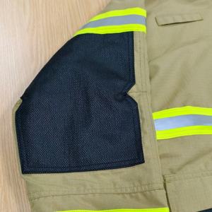 개인 화재 보호 장비 난연 분할 스타일 화재 의류 보호 세트 도매 Nomex 소방관 세트 - Product Image 3