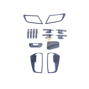 Kit de Decoración para Conversión de Carrocería, Cubierta para Faros Delanteros y Traseros, Cubierta para Manijas, Cubierta para Tanque de Combustible para <span class=keywords><strong>Navara</strong></span> Np300 <span class=keywords><strong>2021</strong></span> 2022 - Product Image 1
