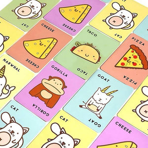 <span class=keywords><strong>Taco</strong></span> Cat Goat <span class=keywords><strong>Cheese</strong></span> <span class=keywords><strong>Pizza</strong></span> Jeu de société de dessin animé mignon et amusant | Jeu de cartes interactif joyeux pour 2 à 8 personnes Version anglaise - Product Image 6