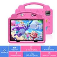 Nueva Tablet PC WiFi Allwinner de 10.1 Pulgadas con Android 10, 3GB de RAM y 64GB de ROM, Educativa para Niños, Compatible con Google Play, Suministro del Fabricante