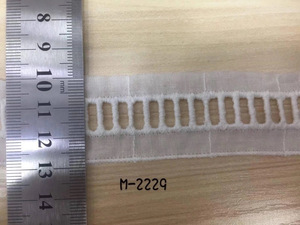 Women's Clothing Trim with Crocheted 100% Cotton <strong>Lace</strong> Ribbon Embroidered Animal Pattern Eco-Friendly - Product Image 4