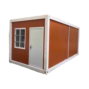 SKYLINE 20 pieds conteneur maison facile à installer préfabriqué temporaire extérieur immeuble de bureaux industriel sable acier plat Pack <span class=keywords><strong>Villa</strong></span> - Product Image 2