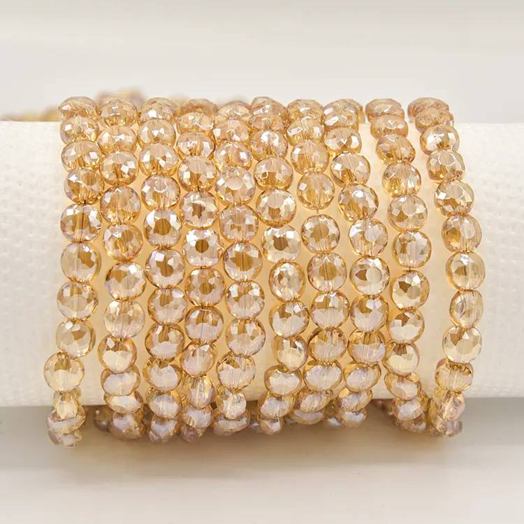 Kristall Perlen Tränentropfenform gesicherter Schmuck Ohrringe Halskette Armband Glas Nähen Reißkerzen Zubehör Diamant