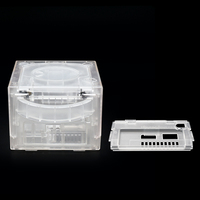 Coque de remplacement pour Nintendo Gamecube NGC Coque Gamecube NGC Coque NGC Transparente Noire