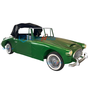 Largement utilisé vert Mini 2 places classique vieille <span class=keywords><strong>voiture</strong></span> de sport de course Vintage <span class=keywords><strong>voiture</strong></span> antique pour le tourisme - Product Image 1