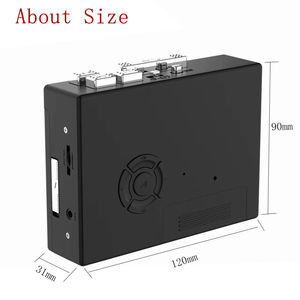 Reproductor de Casetes Inalámbrico BT K66 de Fábrica, con Auto Reverse, Conversor MP3, Grabadora de Casetes Portátil, Material ABS, para Grabación de Audio en Casa - Product Image 2