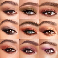 Propre Logo Haute Qualité Beauté Cosmétiques Multichrome Fard À Paupières Palette Marque Privée Shimmer Mat Vegan Maquillage Fard À Paupières Palette