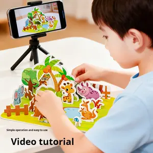 <span class=keywords><strong>Bloques</strong></span> <span class=keywords><strong>de</strong></span> Construcción <span class=keywords><strong>de</strong></span> Papel 3D, Kit <span class=keywords><strong>de</strong></span> Casa, Rompecabezas <span class=keywords><strong>de</strong></span> Arquitectura, Juguete Educativo STEM <span class=keywords><strong>para</strong></span> Mayores <span class=keywords><strong>de</strong></span> 14 Años, Juego Creativo y Aprendizaje - Product Image 6