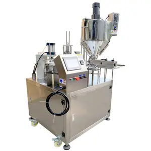 Заводская цена, промышленная Коммерческая автоматическая машина для наполнения и запечатывания стаканчиков йогурта