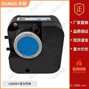 Interruptor de Presión de Gas Alemán DUNGS LGW3A1 LGW10A1, Interruptor de Presión de Aire para Aplicaciones de Calderas, Accesorios para Quemadores - Product Image 1