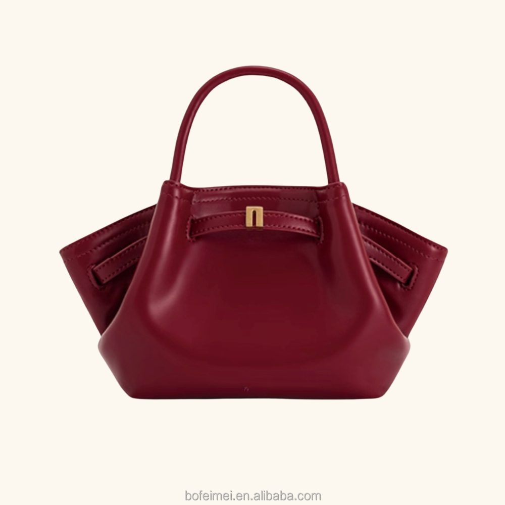 Burgundy Leather - Small