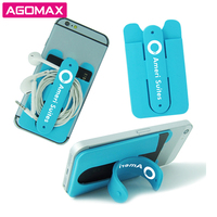 Soporte para teléfonos GSM 3M Sticky Cell Phone Card Wallet con soporte