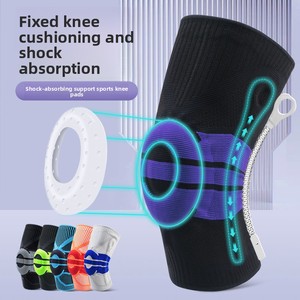 Genouillères de sport pour basketball, cyclisme, course à pied, danse, randonnée – Protection rotulienne en Spandex respirant, résistant à l'abrasion, en nylon, chaudes - Product Image 3