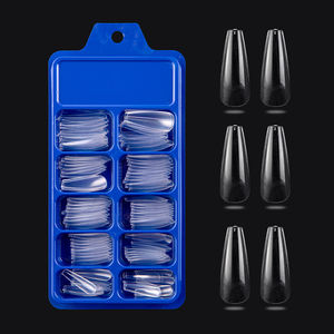 Nuevo estilo 100 piezas, <span class=keywords><strong>uñas</strong></span> postizas, pulse en <span class=keywords><strong>uñas</strong></span> falsas largo falso <span class=keywords><strong>uñas</strong></span> falsas <span class=keywords><strong>uñas</strong></span> consejos - Product Image 2