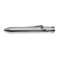 Petit stylo d'action de boulon d'acier inoxydable avec la boîte-cadeau