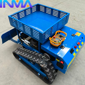 เครื่องตัดหญ้าแบบรีโมทคอนโทรล 2 in 1 พร้อมที่ไถหิมะและชั้นวางขนาดใหญ่ สำหรับทุกสภาพพื้นผิว รองรับ OEM IN-HL550mm IN - Product Image 5