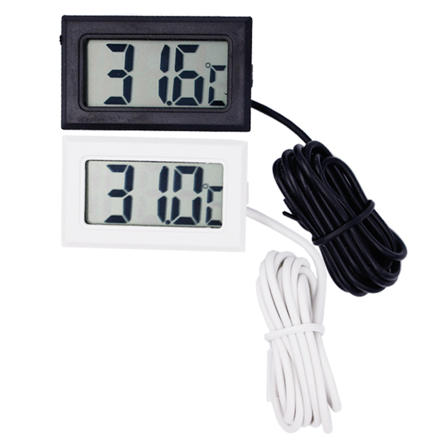 HT-1 Household  -50-110 Degree 10%~99% Humidity Mini Digital Temperature Meter Thermometer With Sensor