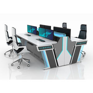 Console de Commande Centrale CCTV, Bureau de Contrôle de <span class=keywords><strong>Sécurité</strong></span>, Salle de Contrôle Moderne, Métal Durable, Surveillance 24/7, Fabricant Chinois - Product Image 3
