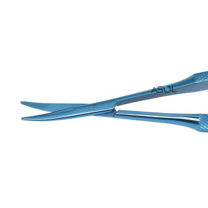 Titânio profissional micro tesoura castroviejo córnea tesoura olho instrumentos - Product Image 3