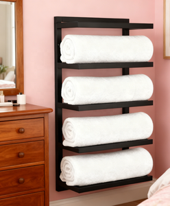 Soportes <span class=keywords><strong>de</strong></span> Montaje OEM, Toalleros, Porta Toallas <span class=keywords><strong>de</strong></span> Mano, Almacenamiento <span class=keywords><strong>de</strong></span> Toallas <span class=keywords><strong>para</strong></span> <span class=keywords><strong>Baño</strong></span> - Product Image 4