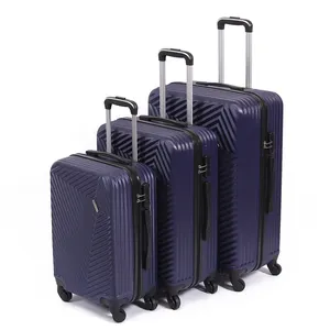 Set di valigie con rotelle 20 24 valigia da viaggio da 28 pollici su ruote Spinner bagaglio a mano Trolley da cabina borsa da viaggio Unisex ABS 650 set