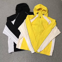 Veste zippée unisexe de style streetwear avec logo personnalisé, de bonne qualité, broderie personnalisée, logo, veste de survêtement