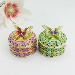 Boîtes à bijoux uniques pour décoration de fête de mariage, cadeaux de Noël chers pour filles, ornements de mode, décoration artisanale pour la maison - Product Image 3