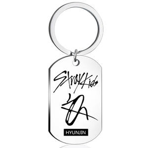 Stray Kids Collier Coréen JYP Combinaison Bang <span class=keywords><strong>Chan</strong></span> Chang Bin Han Ji Sung Pendentif Mode Homme Femme Cosplay Accessoire Cadeaux - Product Image 5