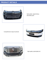 Rakitan Bumper Depan, Grille, dan Lampu Depan Bekas untuk Mobil ForJietu dan Traveler T2, Aksesoris Mobil