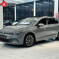 Voitures d'occasion Golf 2021 280TSI Automatique DSG Pro Turbo Gauche Cuir Foncé R17 Peinture d'origine 1 Caméra arrière Berline Essence Toit ouvrant LED