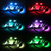 Projecteurs de piste extérieurs étanches IP68 à corps en cuivre pour parcs à thème, lumières ponctuelles LED RGB DC24V