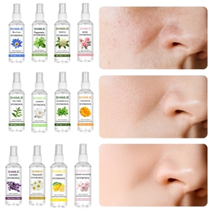 En stock – 12 types – 118 ml – Hydrolat pur à 100 % <span class=keywords><strong>de</strong></span> citron, jasmin, arbre à thé, rose et fleur <span class=keywords><strong>de</strong></span> cerisier – Brume tonifiante – OEM - Product Image 5