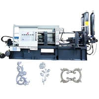 Machine de moulage sous pression à chambre froide en aluminium de petite taille avec moteur et PLC, moulage de précision, haute productivité, garantie 1 an
