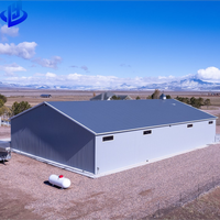 Nave Industrial Prefabricada de Estructura de Acero Moderna con Estructura Sólida y 5 Años de Garantía