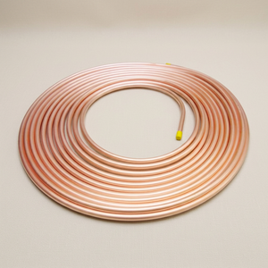 Tubo de Cobre en Espiral ASTM 1/4 3/8 1/2 3/4 22SWG C11000 con Servicios de Doblado, Corte y Soldadura - Product Image 1