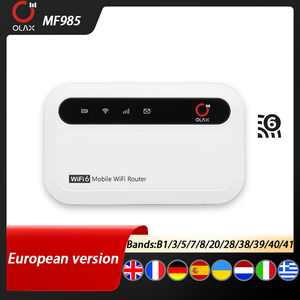 Olax Bộ định tuyến Mf985 4G LTE 150Mbps 2.4G 150Mbps B28 Mạng 4G CPE Bộ mở rộng <span class=keywords><strong>Wifi</strong></span> Bỏ túi với pin 3000mAh <span class=keywords><strong>Wifi</strong></span> di động - Product Image 3