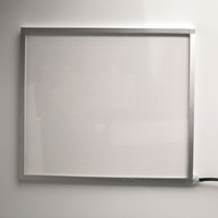 Feuille acrylique transparente pour éclairage LED, panneau guide de lumière PMMA SMD2835, IP65, extérieur, industriel, uniformité 90%, garantie 5 ans, 4100K