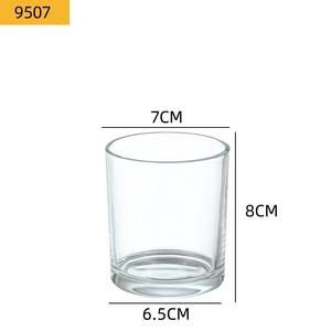 Portavelas de Tulipán Vacío con Logotipo Personalizado, Vaso de Vidrio para Decoración del Hogar con Tapa de Bambú, Frasco de Vidrio de Lujo para Velas - Product Image 4