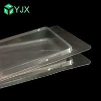 Boîte en plastique PVC transparente en gros, de qualité alimentaire, jetable et empilable, pour l'emballage alimentaire et de produits de boulangerie
