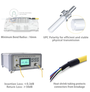 Câble de raccordement fibre optique KEXINT <span class=keywords><strong>CS</strong></span> UPC vers LC Uniboot Duplex Monomode PVC/LSZH pour connexion réseau 200/400G - Product Image 3