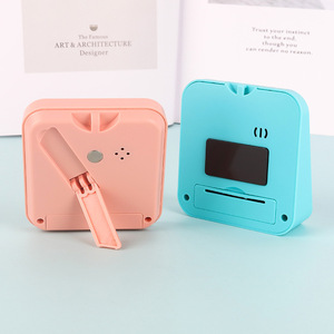 Minuteur de cuisine numérique LCD à commande tactile, compte à rebours de 60 minutes, en plastique carré, facile à utiliser pour la cuisson, la pâtisserie et les études - Product Image 3