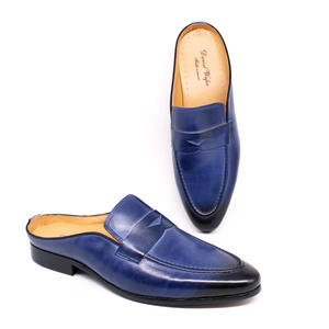 Mocasines de Cuero con Suela de Masaje Suave para Hombre, Pantuflas Deportivas Casuales, Pantuflas para el Hogar, Pantuflas Deportivas para Exteriores para Hombre - Product Image 4