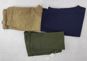 <span class=keywords><strong>Pantaloni</strong></span> da uomo in cotone <span class=keywords><strong>kaki</strong></span> e nero e <span class=keywords><strong>verde</strong></span> oliva tinta unita <span class=keywords><strong>pantaloni</strong></span> da uomo in forma dritta e Comfort elasticizzati <span class=keywords><strong>pantaloni</strong></span> Chino - Product Image 4