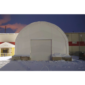 20ft 40ft 60ft 70ft vải <span class=keywords><strong>container</strong></span> Lều nơi trú ẩn cuối tường công nghiệp PVC Heavy Duty vận chuyển <span class=keywords><strong>container</strong></span> Dome nơi trú ẩn tùy chỉnh - Product Image 6