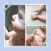 Poupée de simulation Reborn en bambou et PVC, poupée réaliste pour jeu d'imitation, 50cm-1M, pour enfants, en boîte colorée