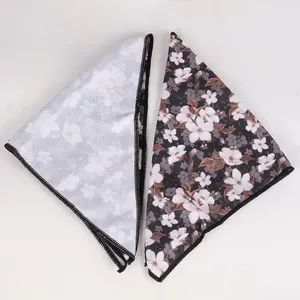 Foulard couvre-animaux en vrac, nouvelle collection, produits pour animaux domestiques, expédition rapide, Sublimation, anniversaire, blancs, Floral, Bandana