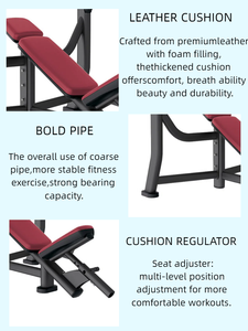 Rack de musculation incliné professionnel robuste pour presse à barre, entraînement de force des pectoraux supérieurs, équipement de fitness pour salle de sport - Product Image 5