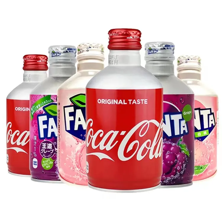 hot sale Japanese fan ta coca beverages 330ml carbonated drink canned Sparkling water